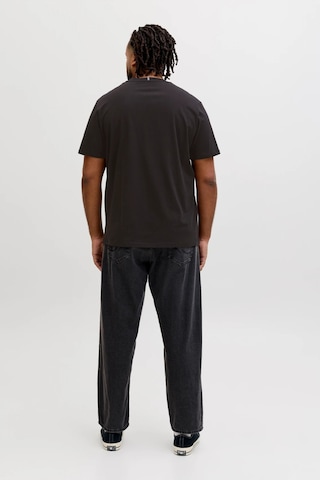 Jack & Jones Erkek T Shirt 12298472 Siyah Siyah