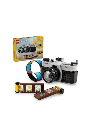 LEGO® Creator Retro Fotoğraf Makinesi 31147 8+ Yaratıcı Oyuncak Yapım Seti - 261 Parça