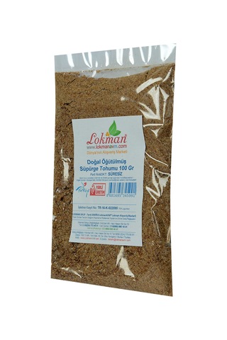 Lokman Doğal Öğütülmüş Süpürge Tohumu 100 G