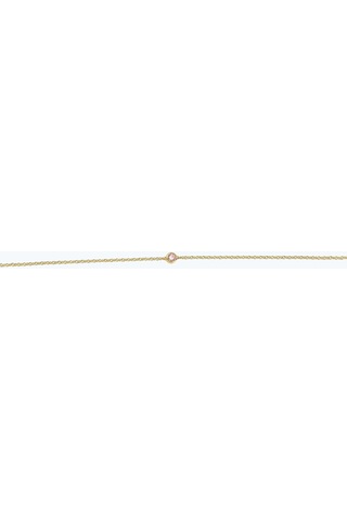 Altınbaş Pembe Taşlı Altın Bileklik Blıntgk020-25295 Sarı Altın