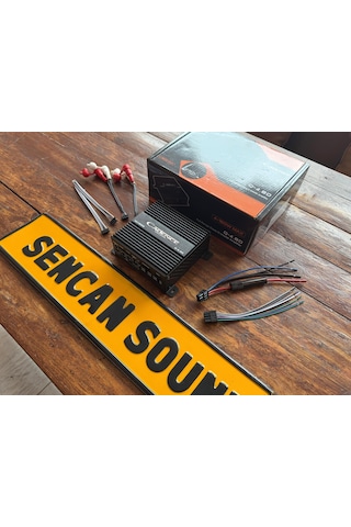 Cadence Q-4.80 4x160watt Mini Teyp Arkası Anfi