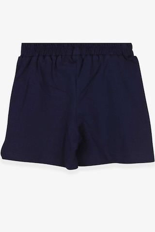 Breeze Kız Çocuk Etek Şort Fırfırlı Fiyonklu 1.5-5 Yaş, Lacivert