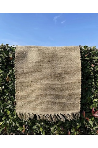 Eko Halı Echo Jüt Ech 02 Natural Dekoratif Jüt Kilim Naturel Bej