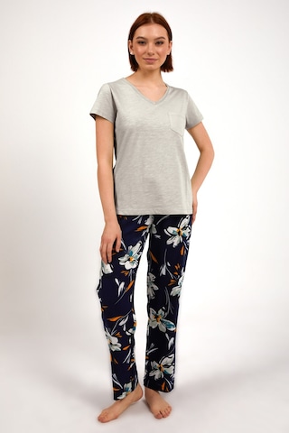 Arnetta 1878 Kadın Kısa Kol Pijama Takım Bej V6 Bej