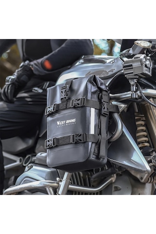 Hallow West Bıkıng Motosiklet Koruma Çantası Sarı