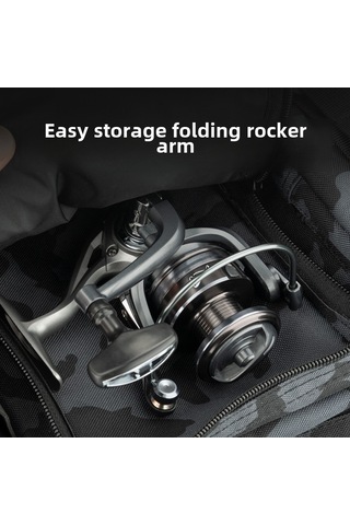 Mufunye Hj Marka Metal Gümüş Balık Makinesi, Uzun Atışlı Spinning Reel, Deniz/nehir Balıkçılığı İçin Dayanıklı Tuzak Aleti Hj6000