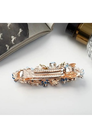 Queen Fair "çiçek Vals" İnci Saç Tokası, 9 Cm 145825267 Açık Mavi