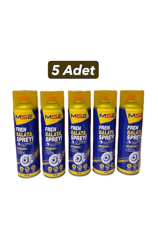 5'li Ekonomik Paket Fren Balata Temizleme Spreyi 500 Ml