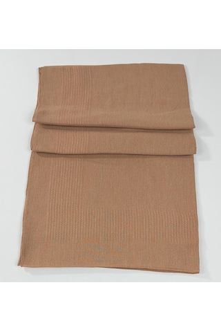 Miray Büyük Boy Pano Pamuk Eşarp - 120 X 120 - 0618 Tarçın