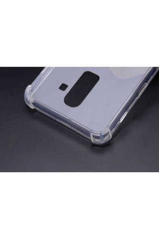 Galaxy J8 Kılıf Zore Nitro Anti Shock Silikon Renksiz