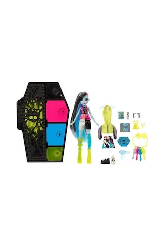 Monster High Neon Frights Bebekler - Frankie Stein HNF79