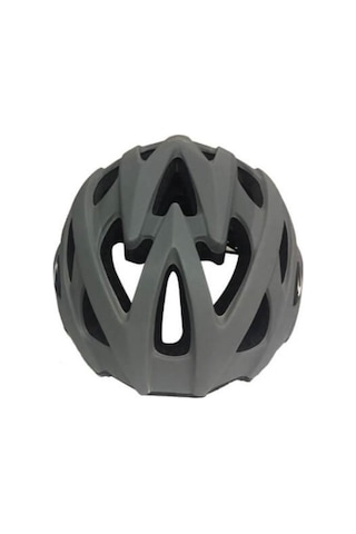 Zozo Kask Mv29 Arka Led Lambalı Fileli Mtb Bisiklet Kaskı L Beden Gri Koyu Gri