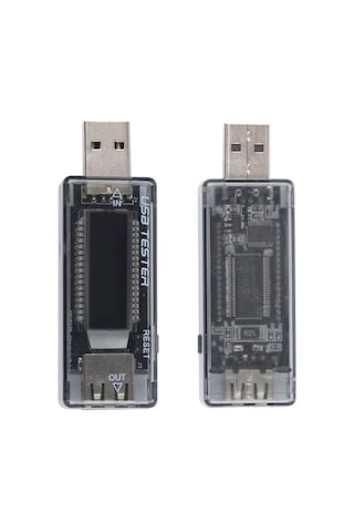 USB Voltmetre - Ampermetre OLED Ekran Şarj Kapasite Test Cihazı