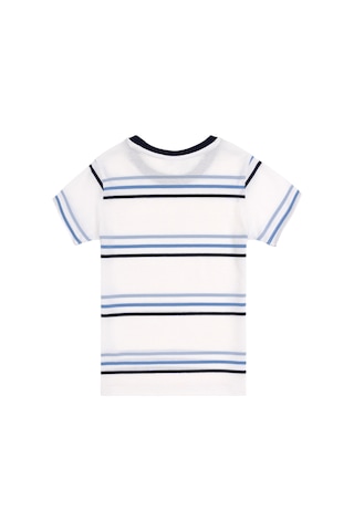 U.S. Polo Assn. Erkek Çocuk Beyaz Bisiklet Yaka Tişört 50284821-VR013