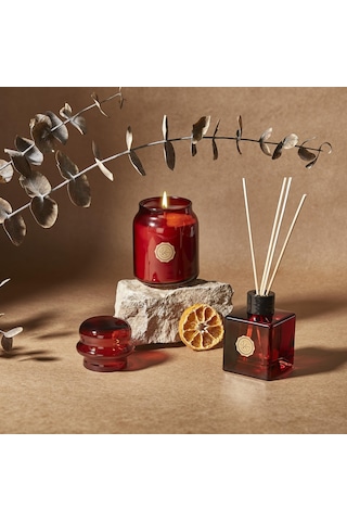 Selka Home Earl Cam Kapaklı Candle Mum 150 G