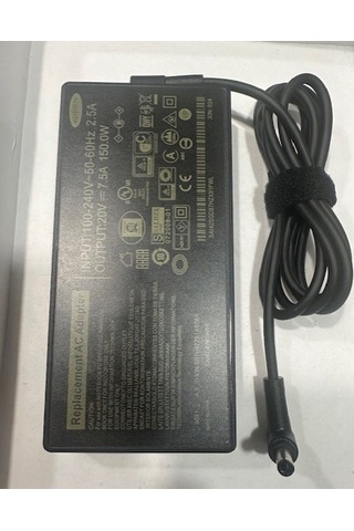 20 Volt 7.5 Asus Uyumlu Adaptör 150 Watt 6.0 Mm 3.7 Mm Asus Uyumlu Notebook Adaptör