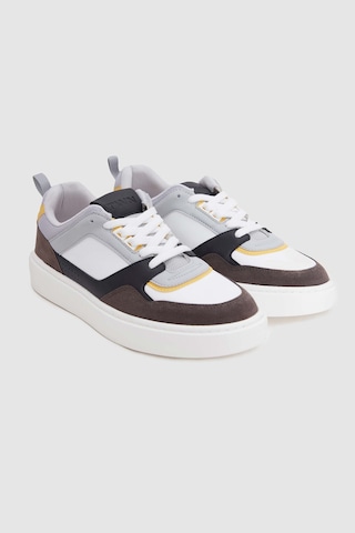 D's Damat Beyaz Kalın Beyaz Tabanlı Bağcıklı Sneaker Ayakkabi 3ec09ort0380 Beyaz