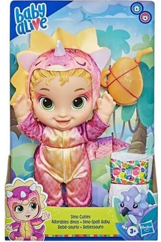 Baby Alive Dino Cuties Sarışın Bebek F0933