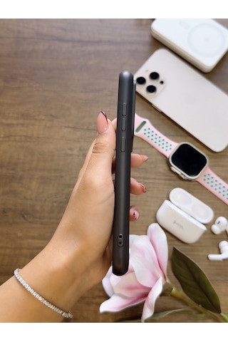 Redmi Note 8 Uyumlu Kamera Korumalı Darbeye Dayanıklı Renk Atmayan Keep Silikon Kılıf Siyah