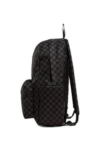 000j3kba51-r Vans Old Skool Grom Check Backpack Çocuk Siyah 000j3kba51-r Siyah Gri