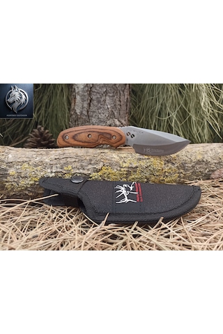 Buck Survival Kydex Kılıflı 20 CM Avcı Dağcı Paslanmaz Kamp Bıçağı