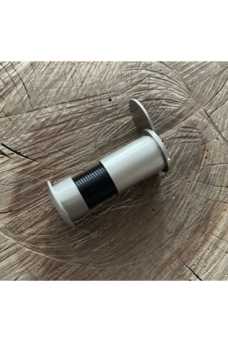 Door Uzun Kapı Dürbünü Çelik Kapı Dürbünü 9cm 25mm Gri Renk