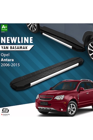 S-dizayn Opel Antara Newline Krom Yan Basamak 183 Cm 2006-2015