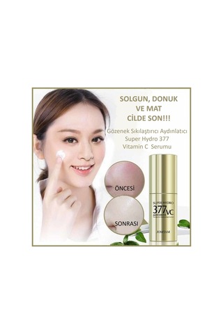 Jomtam Gözenek Sıkılaştırıcı Aydınlatıcı Super Hydro 377 Vitamin C Serum 30 ML