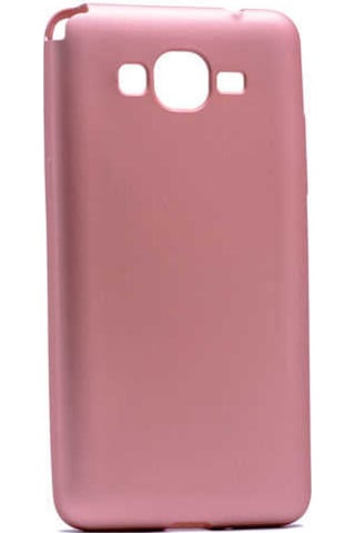 Samsung Uyumlu Galaxy J2 Prime Kılıf Zore Premier Silikon Kapak Rose Gold