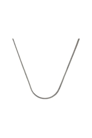 Gümüş 2 Mm Tilki Kuyruğu 65 Cm Zincir