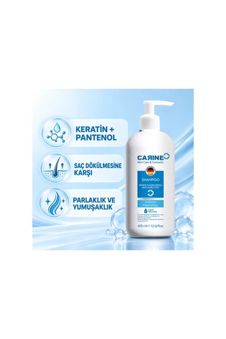Carine Saç Dökülmesine Karşı Şampuan 400 Ml - Saç Kökü Bakım Desteği
