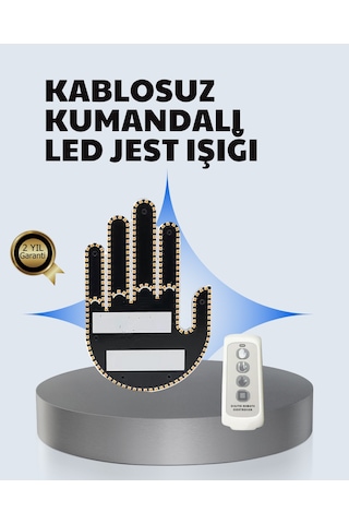 Uzaktan Kumandalı Çok Fonksiyonlu Araç Led Işığı Standart