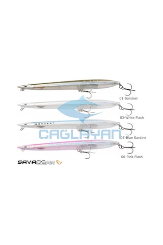 Savage Gear Sandeel Surf Walker 125 10 Gr Suni Yem 05-Blue Sardin