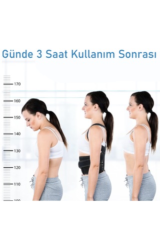 Ayarlanabilir Dik Duruş Korsesi Duruş Düzeltici Korse