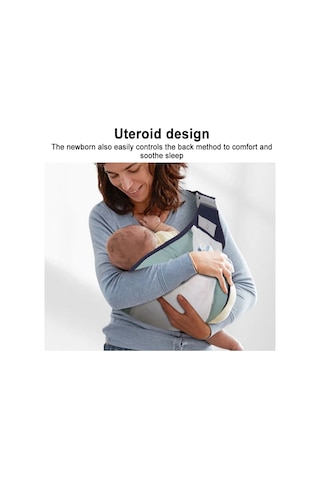 Bebek Taşıyıcı Ön Askılı Taşıyıcı Portatif Bebek Taşıyıcı Yeşil Yeşil