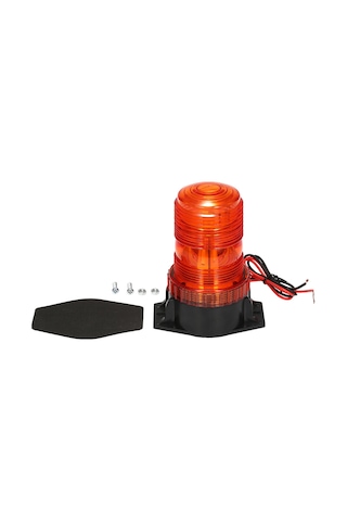Skycity 30 Led Sarı/amber 18w Acil Uyarı Flaş Lambası - Forklift Işığı 10-100v Güvenlik Flaşörü