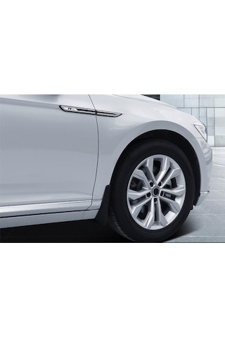 Vw Passat B8-B8.5 R Line Çamurluk Logo 4 Parça