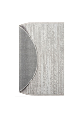 Konfor Halı Konfor Jasmine 1452 Oval Krem Bej Modern Dokuma Saçaklı Halı Mutfak Salon Oturma Odası Halısı