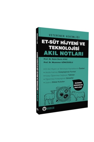 Veteriner Hekimliği Et - Süt Hijyeni Ve Teknolojisi Akıl Notları Veteriner Hekimliği Et - Süt Hijyeni Ve Teknolojisi Akıl Notları
