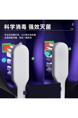 Prestigegoods Akıllı İndüksiyonlu Açma Kapama Diş Fırçası Dezenfeksiyon Kutusu Beyaz Sanbuyos Beyaz