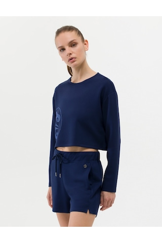 Pierre Cardin Kadın Lacivert Sweatshirt 50263679-vr033 Lacivert