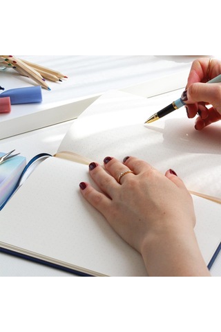 A5 Bullet Journal Noktalı Defter 140 Gr. 80 Yaprak Forest