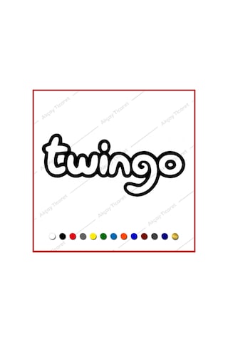 Twingo Sticker Oto Sticker Araba Sticker Twingo Arma Sticker Twingo Sticker Oto Sticker Araba Sticker Twingo Arma Sticker