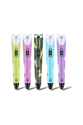 Ximistore9 Çocuklar İçin 3d Fantezi Kalemi - 2. Nesil立体tasarlama Seti, Dıy Oyuncağı, Kolay Kullanım, Dayanıklı Malzeme