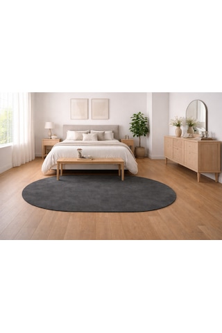 Jassrug Halı 80x150 Rex Antrasit Antrasıt Antrasıt