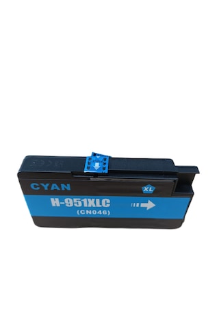 Hp 951xl Yüksekkapasite Mavi Uyumlu Mürekkep Kartuş 27,5ml Cn046a