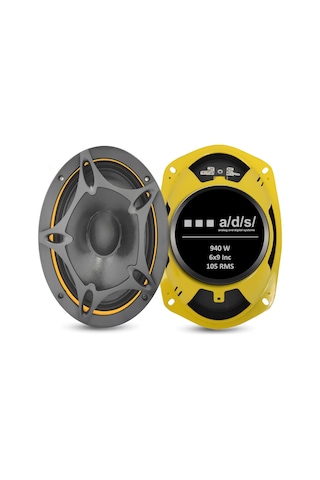 Oto Mıdrange Oval 6x9 940w Kapaklı 2 Adet Ads Ad-69