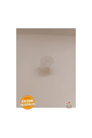 Stor Zebra Perde Tamir Aparatı Boru Tıpası Boru Tapası Şeffaf Renk 32mm Boru Çapı 3 Adet Turuncu