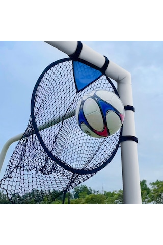 Homyl Futbol Üst Kutuları Hedef Ağı Top Doğruluk Eğitimi Siyah