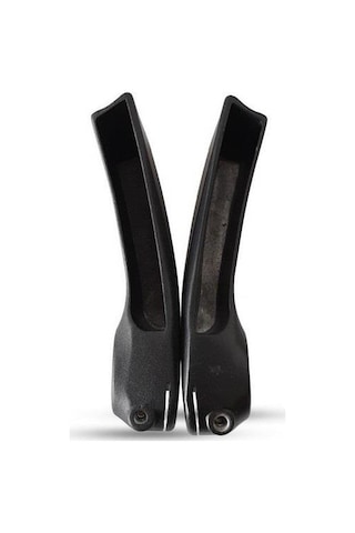 Bisiklet Alüminyum Kısa Boynuz Siyah Barend Yassı Siyah